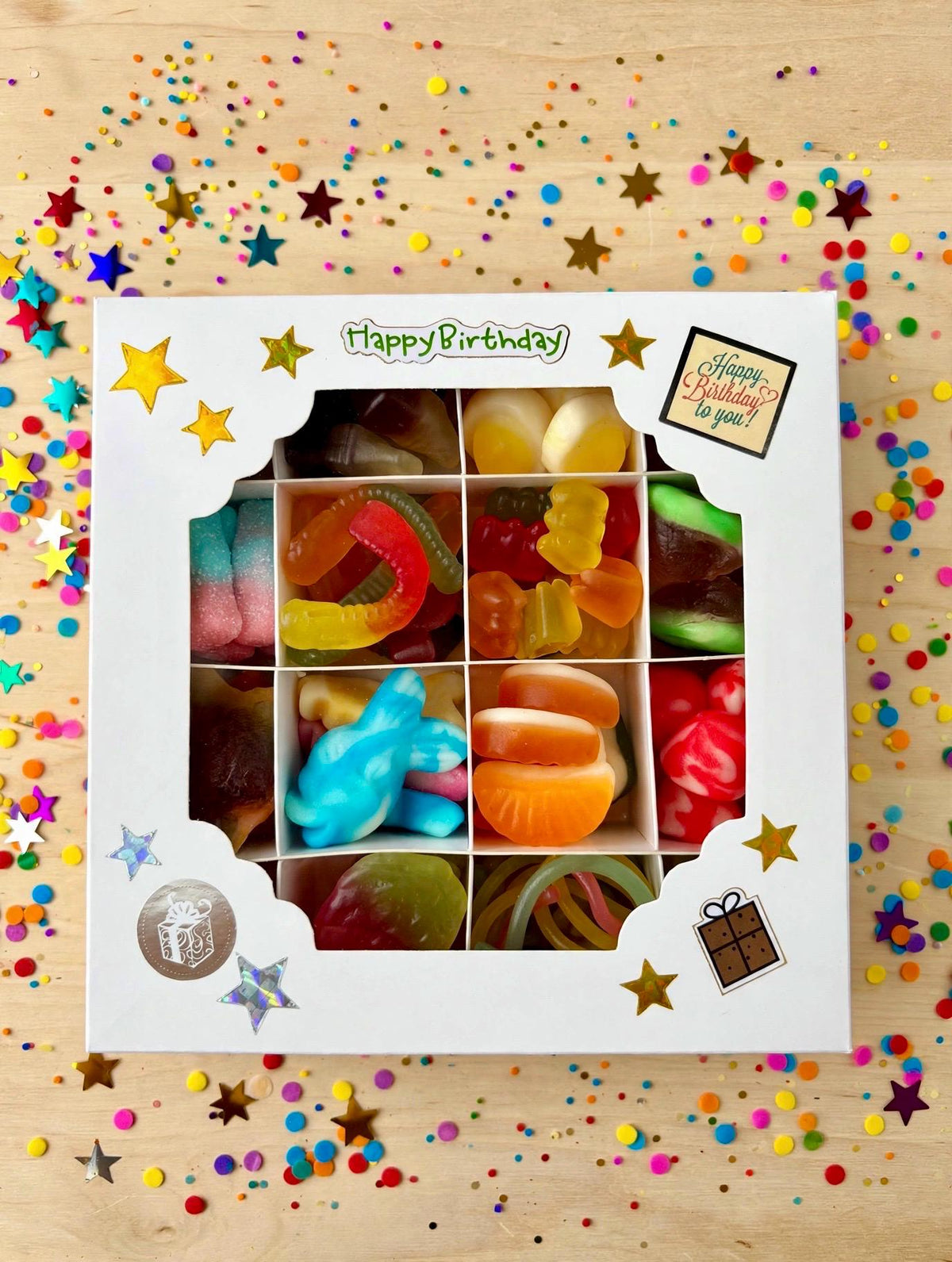 Happy Birthday Pick N Mix Sweet Gift Box (Gift Ready)