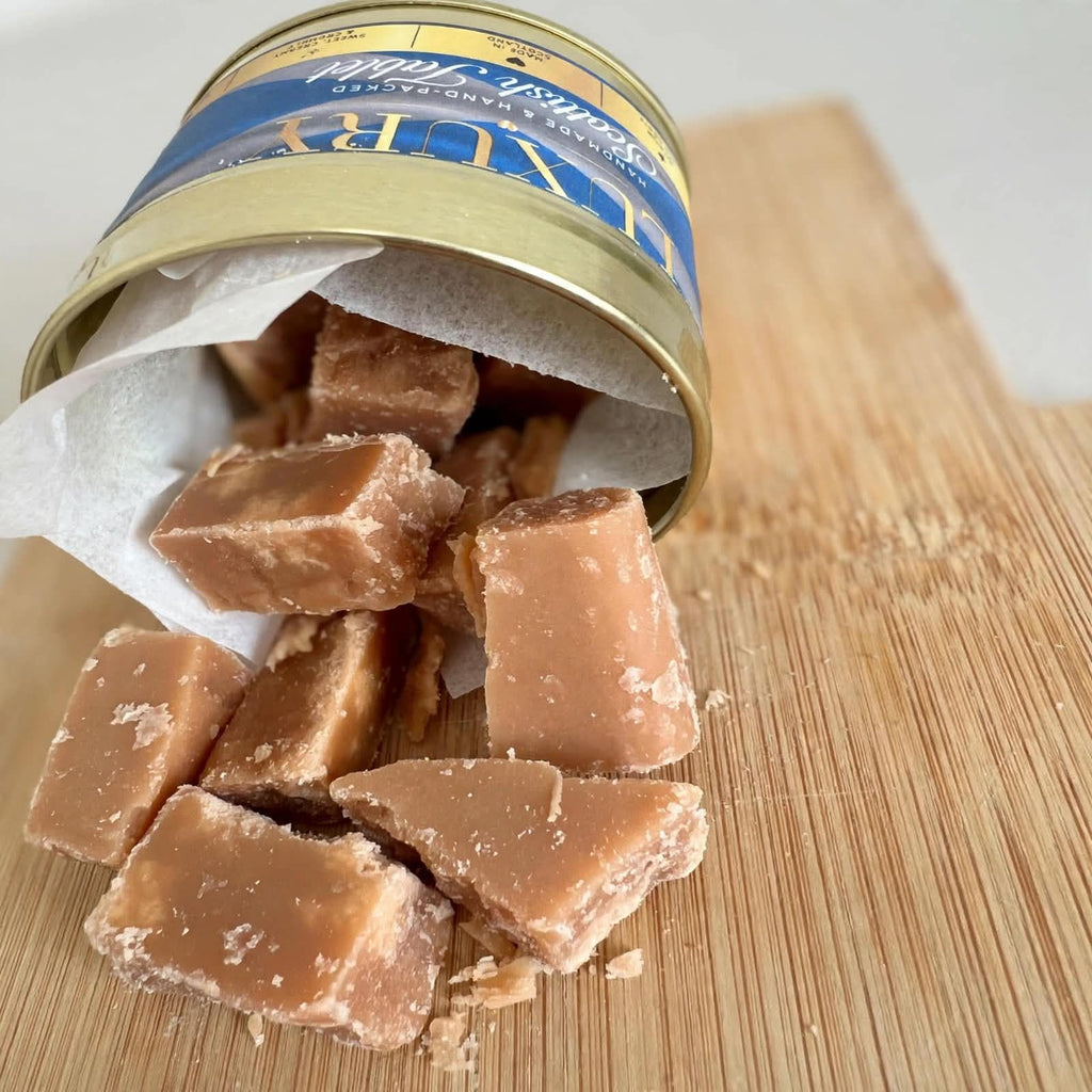 Handmade Scottish Tablet Gift Tin | Traditional Edinburgh Sweet
