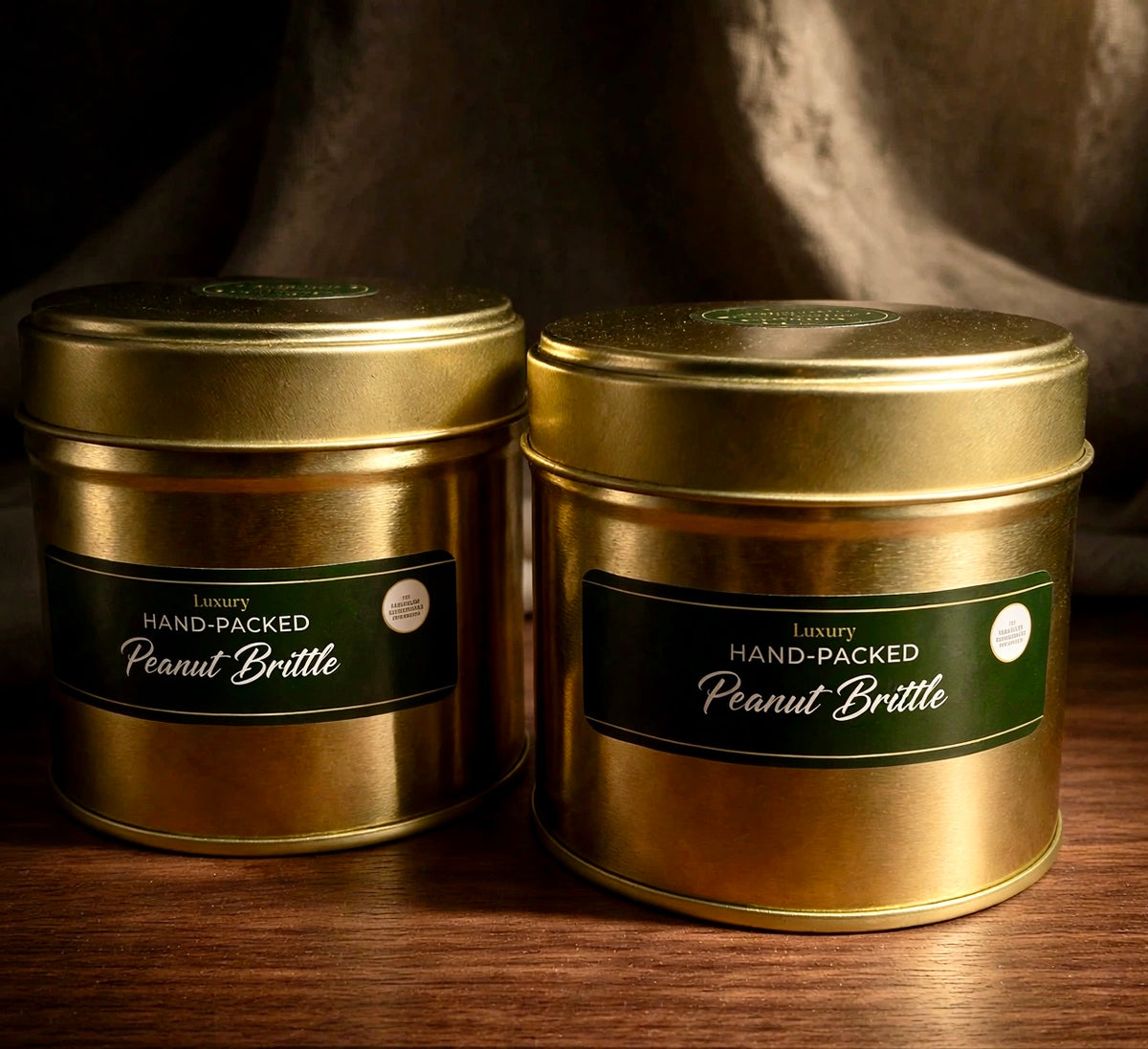Luxury Peanut Brittle Gift Tin - 110g